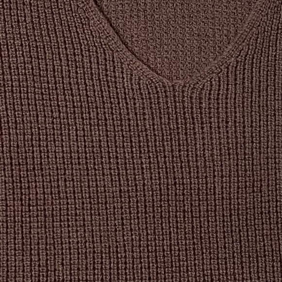Aritzia Wilfred Free SIze M Merino Wool Sweater Brown - Picture 3 of 6